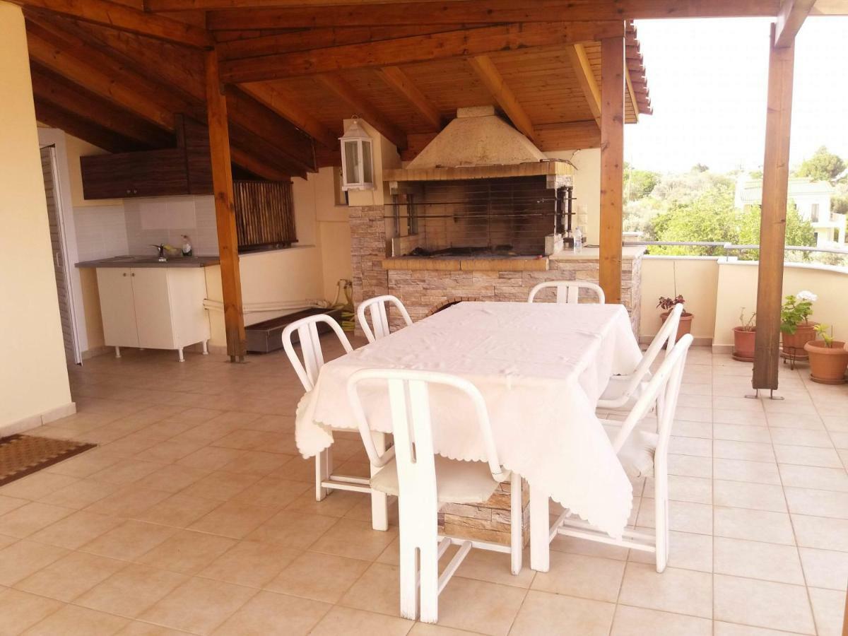 Апартаменты House With Wonderful View Лефканди-Халкидас Экстерьер фото